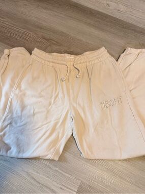 Cream Women's Jogger Pants
